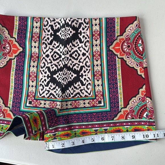 Flying Tomato Bold Print High Waist Short Shorts - Picture 14 of 14